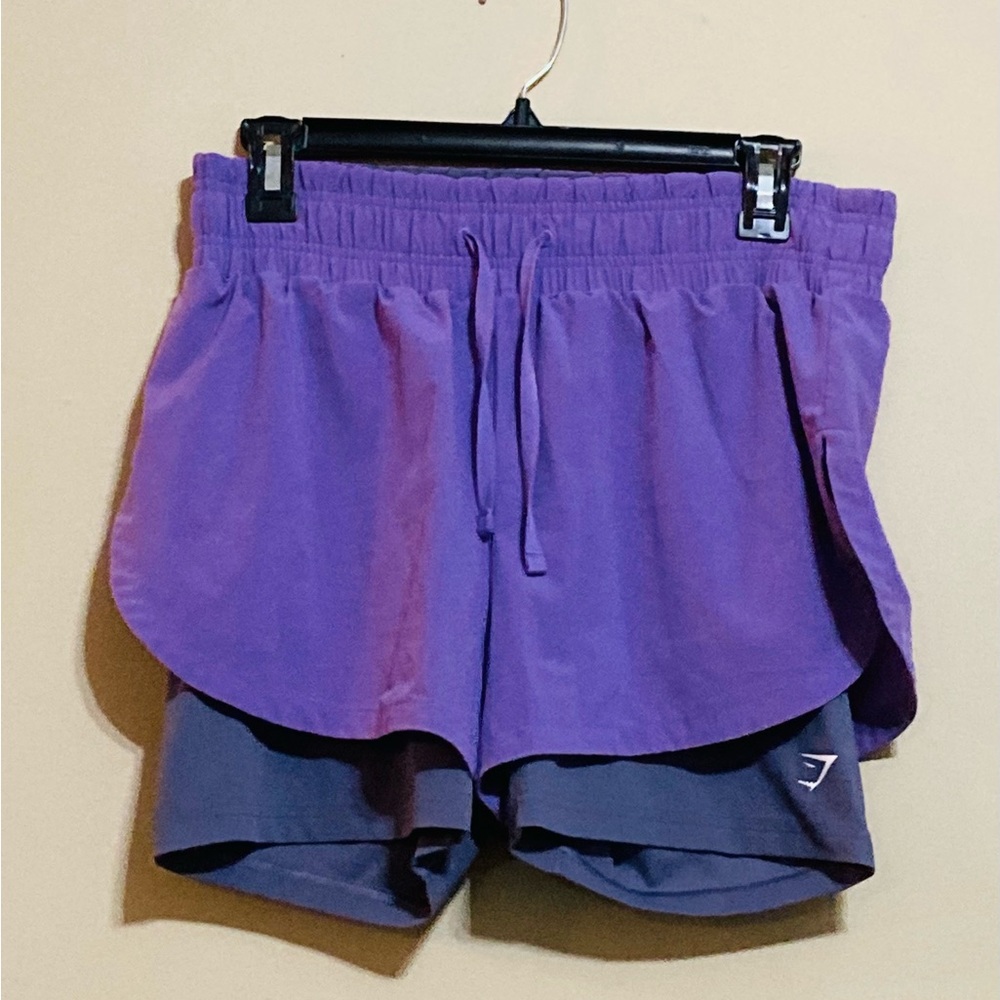 Gymshark Purple Women's Athletic Shorts